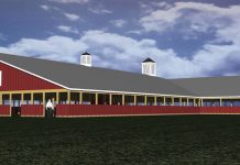 Sarchione Auto Group pledges $300,000 to Portage County Randolph Fair rendering of Portage County Fair building