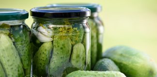 pickled cucumbers