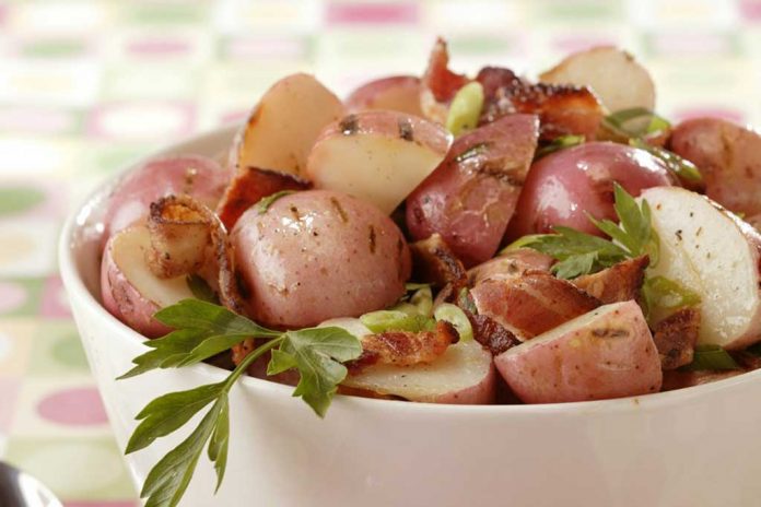 Grilled Potatoe Salad with Bacon Grilled Potatoe Salad with Bacon