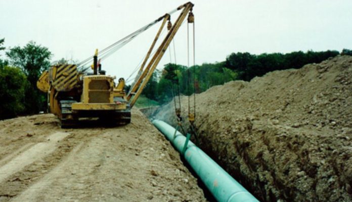 pipeline construction pipeline construction