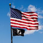 A POW salute to McCain, and Kari Prisoner of war flag