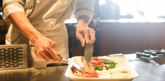 Interactive exhibits on healthy habits, cooking cooking