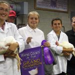 Wayne County Fair 2018 champion broilers