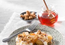 Honey Poached Apples