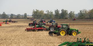 field demonstrations at Farm Science Review
