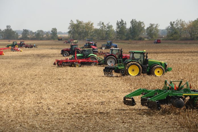 field demonstrations at Farm Science Review