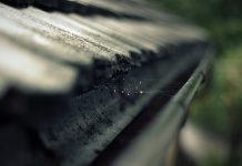 Check gutters and downspouts this fall rain gutter