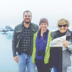 Celebrating 90 years with Edna Behner and family in Iceland!