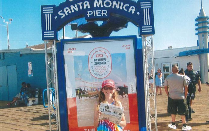 vac-miller Farm and Dairy on the Santa Monica pier with Grae Miller