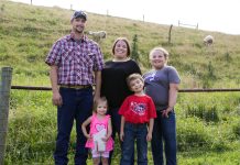 Flock management is crucial Weisend family