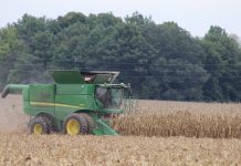 Yields are bountiful, but fields still wet corn harvest