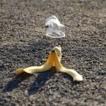 Ohio State students dig through trash to measure food waste banana peel