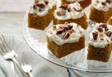 Pumpkin Bars with Cream Cheese Frosting