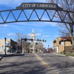 Two Ohio electric co-ops get $145 million from USDA for upgrades Cambridge sign