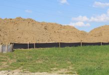 Landowners sue Nexus over pipeline issues pipeline dirt pile