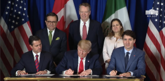 Trump lifts tariffs, takes step toward USMCA ratification USMDA, trade agreement, Canada, Mexico, U.S.
