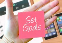 If you want to keep your goals, put them down in writing goals