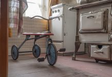 It was a cellar, school and racetrack tricycle