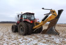 Field tile maintenance and repair shouldn’t wait until spring Installing tile