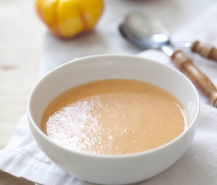 Bowl of Heirloom Tomato Bisque