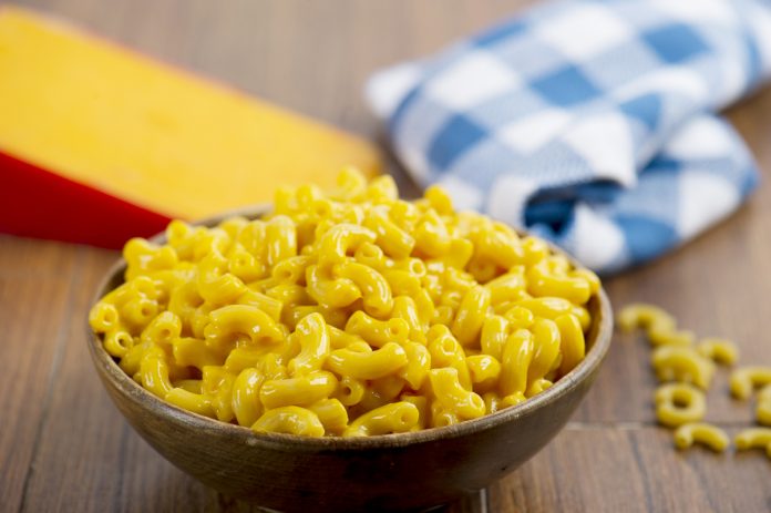 Slow Cooker Mac and Cheese A bowl of Slow Cooker Mac and Cheese