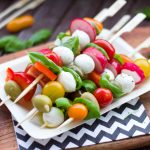 Sticking to your diet at Super Bowl parties vegetable kabobs