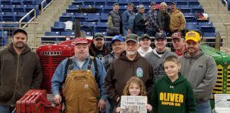 Farm and Dairy at the 103rd PA Farm Show with a group from Washington and Greene Counties.