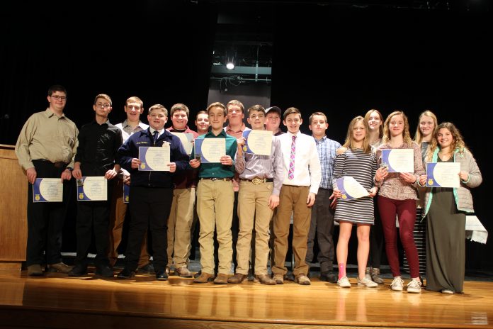 Norwayne FFAs Discovery Degree Recipients Norwayne FFAs Discovery Degree Recipients