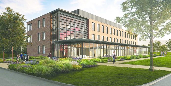 OSU_facilities_science_building Rendition of the future Wooster Science Building.