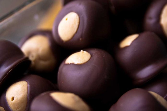 Buckeye Candies Buckeye Candies in a bowl