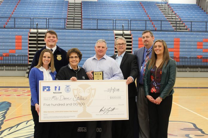 FFA adviser Dave Stiles FFA adviser Dave Stiles