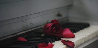 The stage of a life lived fully piano