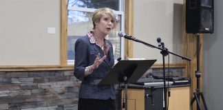 Dorothy Pelanda speaking