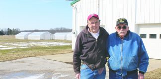 Jake and John Trethewey, father and son