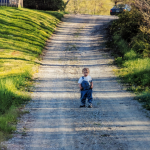 A little dirt doesn’t hurt One of Kym Seabolt's children