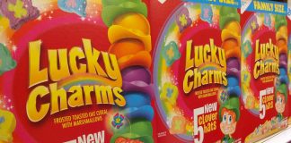I want to pay taxes like a general Lucky Charms cereal
