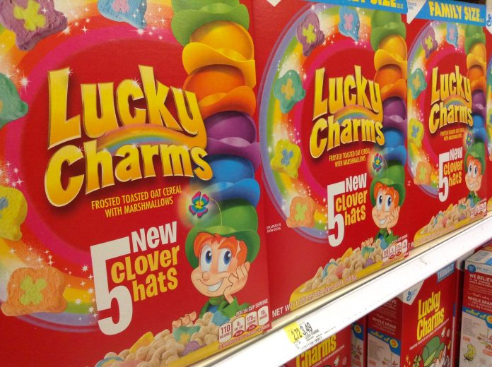 Lucky Charms cereal Lucky Charms cereal