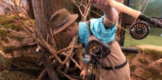 Bass Pro Shops display