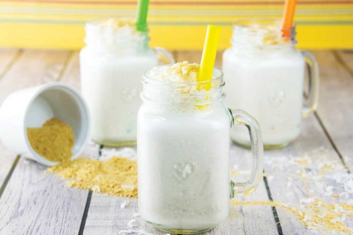 Coconut Cream Pie Milkshakes