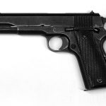 Nothing fancy about the 1911 handgun USGI M1911 pistol