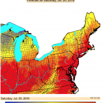 Dangerous heat wave hits Ohio, Pennsylvania usda heat stress map