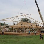 Community rallies around Geauga County family who lost barn in tornado barn raising workers