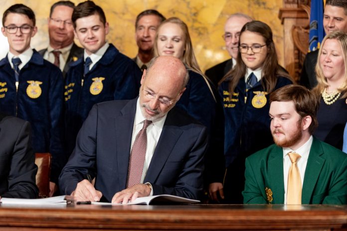 pa governor signs farm bill