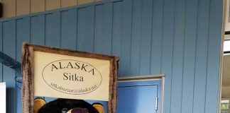 Sandra Kalas in Alaska with her Farm and Dairy.