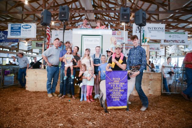 Butler County Fair Grand Champion Lamb