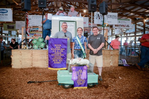 Butler County Fair Grand Champion Rabbits