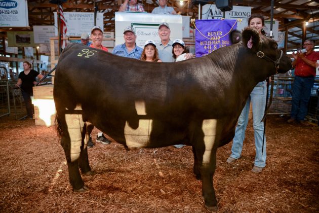 Butler County Fair Grand Champion Steer