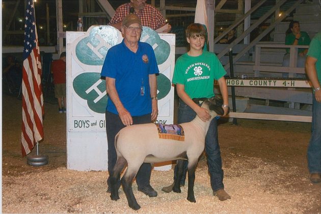 Cuyahoga County Fair Grand Champion Lamb