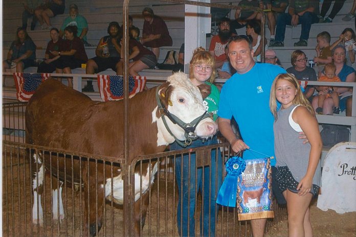 Cuyahoga County Fair Grand Champion Steer