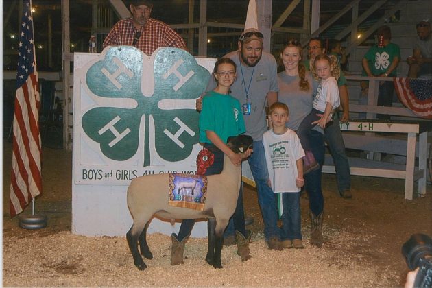 Cuyahoga County Fair Reserve Champion Lamb